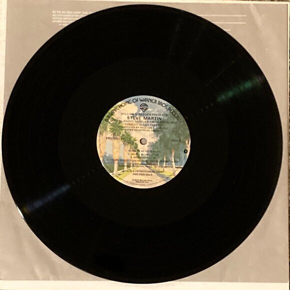 Vintage 1979 Steve Martin Comedy Is Not Pretty Radio Sampler Promo Album - Picture 4 of 5